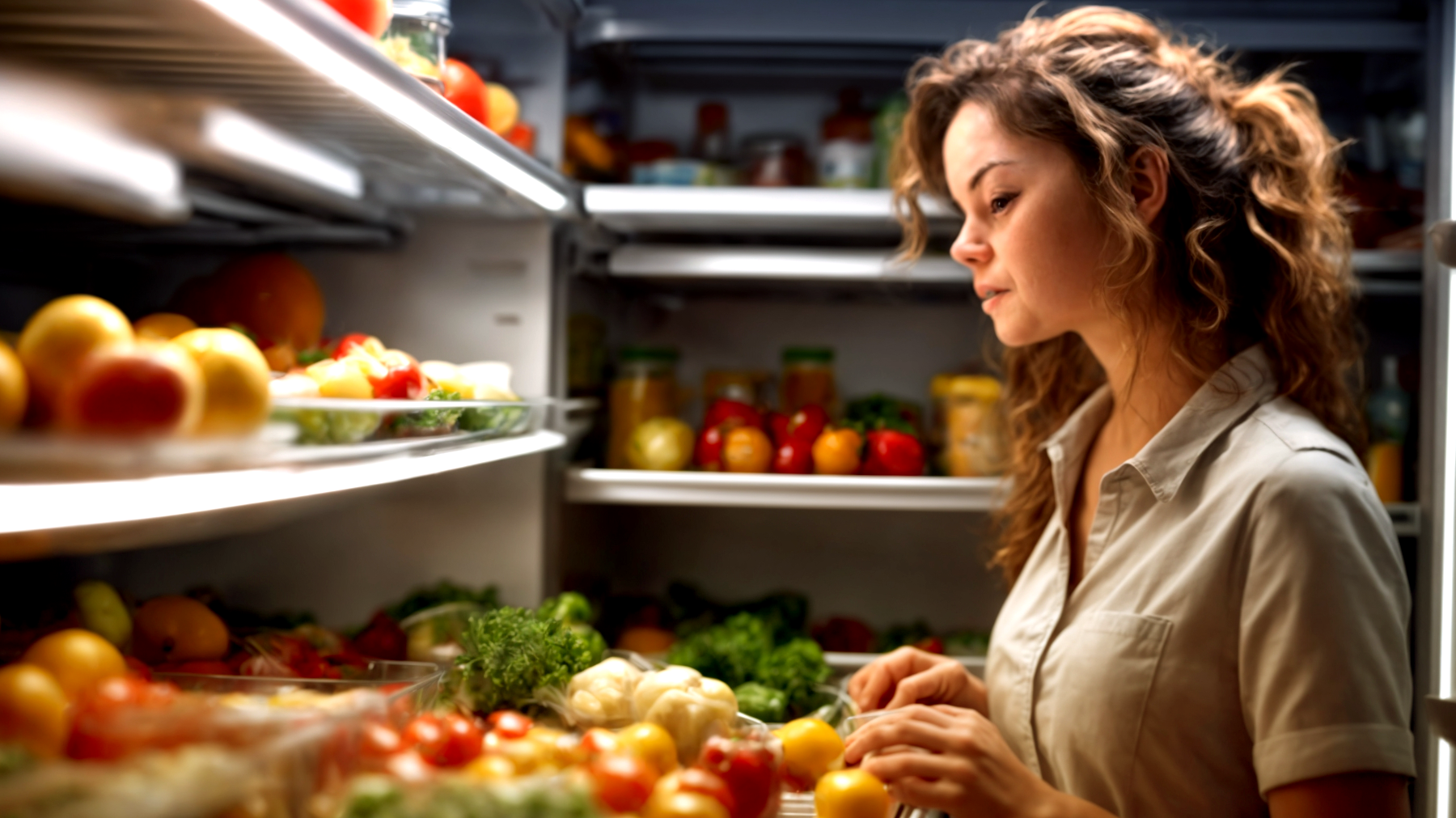 frigorifero cibo caldo guarnizione deteriorata"